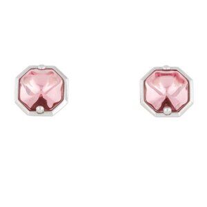 BACCARAT STERLING SILVER 925 FRENCH CRYSTAL L’ILLUSTRE STUD EARRINGS